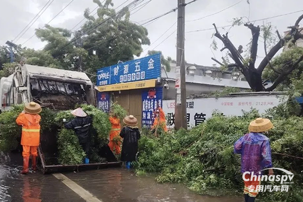 台风“摩羯”过境 福龙马海南项目公司全力抢险救灾